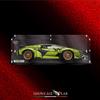 SHOWCASE LAB TECA IN PLEXIGLASS ACRILICO-SHOWCASE-TECA PER SET LEGO 42115-LAMBORGHINI SIAN