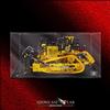SHOWCASE LAB TECA IN PLEXIGLASS ACRILICO-SHOWCASE-TECA PER LEGO 42131-BULLDOZER CAT D11-L54