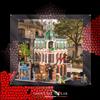 SHOWCASE LAB TECA IN PLEXIGLASS ACRILICO-SHOWCASE-TECA PER LEGO 10297-HOTEL BOUTIQUE-EXPERT