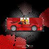 SHOWCASE LAB TECA IN PLEXIGLASS ACRILICO-SHOWCASE-TECA PER SET LEGO 10248-FERRARI F 40-