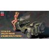 Hasegawa AMERICAN UTILITY TRUCK 1/4 T. 4x4 C/FIGURINO KIT 1:24