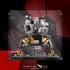 SHOWCASE LAB TECA IN PLEXIGLASS-SHOWCASE- PER SET LEGO CREATOR- 10266-NASA APOLLO 11 LUNAR