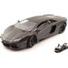 Welly LAMBORGHINI AVENTADOR LP700-4 2011 MATT BLACK 1:18