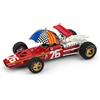 Brumm FERRARI 312 F 1 J.ICKX 1968 N.26 WINNER FRANCE GP + DRIVER + UMBR.1:43