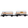 Rivarossi FS 2-UNIT PACK 2-AXLE GAS TANK WAGONS PIBIGAS EP.IVa 1:87