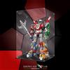SHOWCASE LAB TECA IN PLEXIGLASS ACRILICO-SHOWCASE-TECA PER SET LEGO® 21311-VOLTRON-GOLION