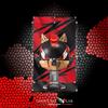 SHOWCASE LAB TECA IN PLEXIGLASS ACRILICO-SHOWCASE-TECA PER SET LEGO 77000-Shadow the Hedgehog