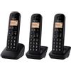 Panasonic KX-TGB613JTB Cordless Trio Nero