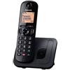 PANASONIC - Telefono Cordless fisso KX-TGC250JTB - NERO