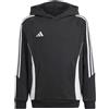 ADIDAS TIRO24 SW HOOD JR. - BLACK/WHITE [111311]
