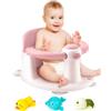 JOY ANAN Seggiolino per vasca da bagno per neonati/bambini, per bambini da 6 a 12 a 24 mesi, essenziale per il bagnetto, ottimo regalo per neonati e neomamme