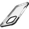 Custodia 6.9" Cellular Line Tetra Force Strong Guard per iPhone 16 Pro Max Nero/Trasparente