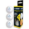 Schildkröt Donic-Schildkröt Palline da Ping Pong Prestige 2-Stelle, Qualità Poly 40+, 3 Unitá in una Scatola, Bianco, 608322
