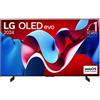 LG Smart TV LG 42" Pollici OLED42C41LA TV 4K Ultra HD Smart TV Wi-Fi Nero 120 Hz