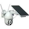 Global Security Shop Telecamera con Sim e Pannello Solare 5 Mpx Ptz 4G