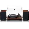 Lenco Piatto audio Giradischi trasmissione a cinghia Nero Legno Manuale Lenco LS-600WA