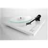 REGA PLANAR 2 Bianco Giradischi Completo di braccio testina Rega Carbon MM e cop
