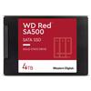 SanDisk SSD WD RED SA500 4TB NAS Sata3 2,5 7mm WDS400T2R0A 3D NAND