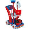 TrAdE Shop Traesio CARRELLO DELLE PULIZIE GIOCATTOLO CON MOCIO SECCHIO ACCESSORI PER BAMBINI GIOCHI