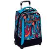 TrAdE Shop Traesio ZAINO TROLLEY YUB MURALES BOY BLU FANTASIA RAGAZZI SCUOLA VIAGGI