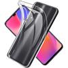 Captor Cover Trasparente per Xiaomi Mi A3, Custodia TPU in Silicone Flessibile Morbida e Sottile, Protezione Full Body con Bordo Rialzato per Schermo e Fotocamera