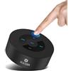 Xleader A8 Cassa Bluetooth piccola (Confezione regalo) altoparlante Bluetooth 5.3 portatile potente con AUX,Micro SD,Mic,12ore,Design Touch LED,Per Tablet,PC,Auto,Campeggio,Uomo Regalo,Nero