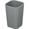 douceur d'Intérieur Bicchiere da Bagno di plastica 7 x 7 x 11 cm Vitamina Grigio