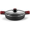 BRA Premiere | Casseruola bassa 32 cm, alluminio fuso