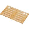 Lifewit 1 Pezzi Pedana Doccia Bambù 59 X 35 cm Tappetino da Bagno, Tappeto Legno Tappetino Doccia Antiscivolo per la Doccia, Asciugatura Rapida per Vasca da Bagno Sauna Spa Piscina, Legno, Naturale