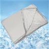 JINGTOPS Coperta Rinfrescante Estiva, 2 in 1 Coperta Estiva Coperta Refrigerante Coperta Rinfrescante Letto Cooling Blanket per Letto Divano Viaggio 200 X 150 cm (Colore pieno 200X150)