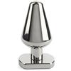Mr. Steel Heavy Steel Butt Plug Medium Silver