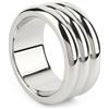 Mr. Steel Elegant Deep C-Ring 45mm Silver