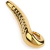 Mr. Steel Devil's Tongue Dildo Gold