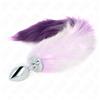 Kink Fox Tail with Metal Plug Purple