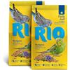 RIO Mangime Completo per cocorite | Confezione Doppia | 2 x 1 kg | con Semi e Cereali di Alta qualità | Supporta Un'Alimentazione equilibrata e Un Buon apporto di nutrienti