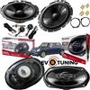 Pioneer Kit 6 Casse Altoparlanti Pioneer Anteriori Posteriori per Mini Cooper R50 R53