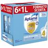 Nutricia Latte Aptamil 4 Liquido Formato Scorta 6 Bottiglie Da 1000 Ml Nutricia 130962 - Latti Artificiali