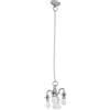 JOINPAYA Casa delle bambole lampadario mobili in miniatura casa delle bambole modelli luce in miniatura lampada da soffitto a LED lampada da comodino Lampara De Escritorio Led candela decorazione oro