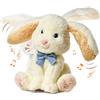 TUMAMA KIDS Giochi Bambini, Elettrico Peluche Coniglio, Giocattoli Animali Interattivi, Canta e Ripete Parlante, Scuotere l'orecchio, Giocattoli Bambino 1 2 3 anno, Regalo Bambina