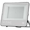 V-TAC Faro LED - alloggiamento nero - Samsung - IP65 - vetro nero + grigio - 200 Watt - 17540 lumen - 6500 K - 5 anni