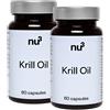 nu3 Olio di krill Set da 2 2x60 pz Capsule