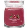 Yankee Candle Black Cherry - Candela Profumata Signature Media, 368g