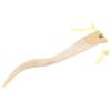 Prettyland 60cm statico-libero lunghi Extension per Capelli coda di cavallo treccia lisci con clip-in posticcio Biondo bianco 613