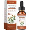 Henjunu Olio per il viso Paracress biologico puro al 100%, olio essenziale idratante anti-età con fiore di Spilanthes Acmella Oleracea e olio MCT per la riduzione delle rughe, l'idratazione e la luminosità
