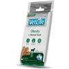 Vet Life Farmina Vet Life Dental Treat Obesity 100g snack veterinario cani diabetici o sovrappeso