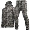 LDZYXY Black Friday 2024 Offerte Oggi: Tuta da Sci Outdoor da Uomo 2 Pezzi Tute Snowboard Tuta Combattimento Abbigliamento Militare Moda Invernale Impermeabile Mantieni Caldo Giacca (W0115-A-Dark Gray, XL)