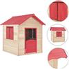Vidaxl Casetta dei Giochi per Bambini in Legno di Abete Rossa