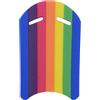 Pderlous Bambini Adulti Arcobaleno Nuoto Kickboard Schiuma Galleggiante Calcio Piscina Aiuto alla Formazione Galleggiante Mano Schiuma Consiglio Strumento