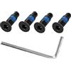 Fututech 4pcs Viti per Xiaomi M365 Pro Pro2 1S Mi3 Viti di Ricambio per Segway Ninebot Max G30 ES Serie F Accessori Ricambi Scooter Elettrico