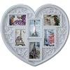 KoKoBin Cornice Parete a Forma di Cuore. Materiale in PVC Colore Bianco 57 * 50cm